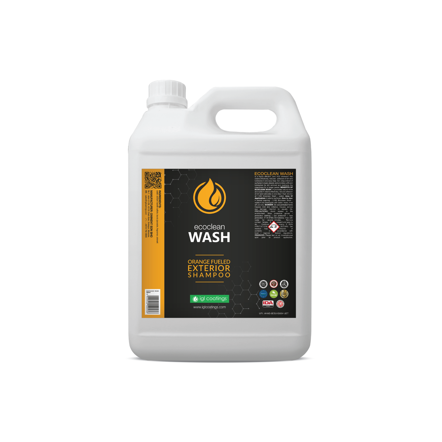 IGL Coatings Australia Car Wash 5L IGL Wash - Concentrate wash liquid