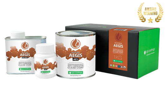 IGL Coatings Australia Corrosion Protection 1KG Kit IGL Ecoclear Aegis - Industrial Clear Anti Corrosion Anti Rust Coating