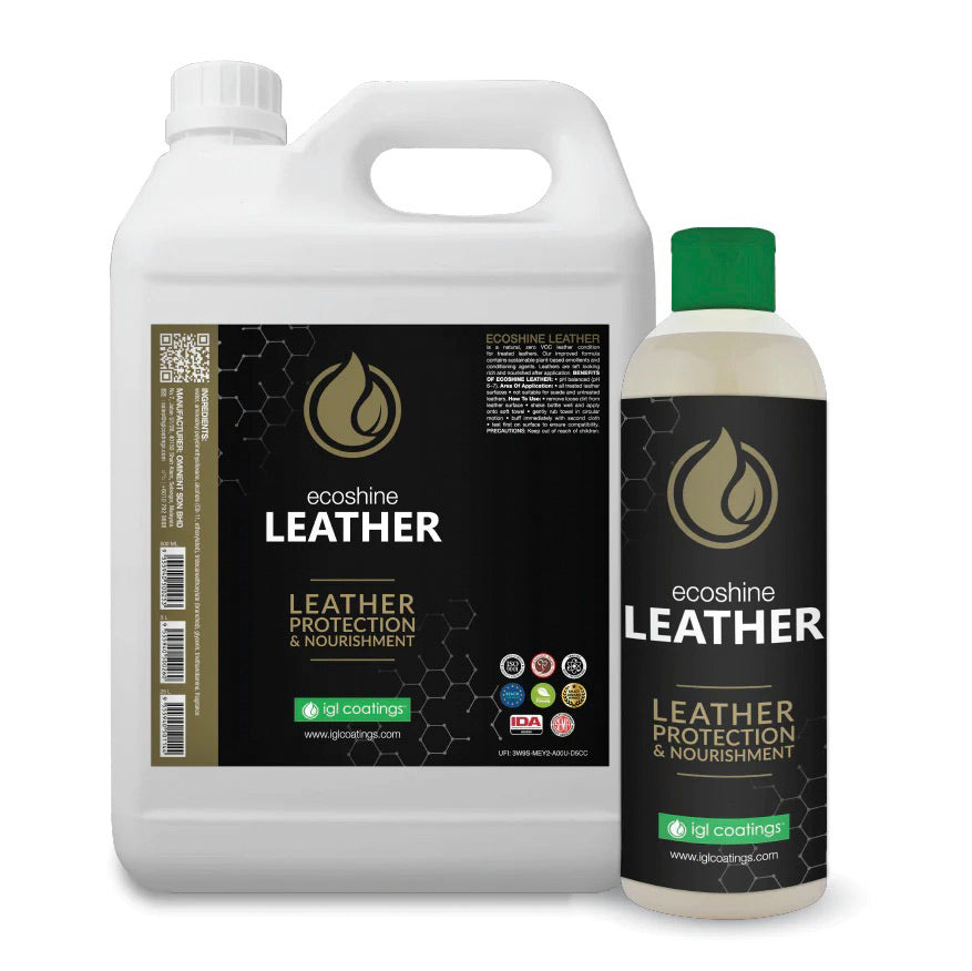 IGL Coatings Australia Interior Care IGL Ecoshine Leather Cleaner and Conditioner