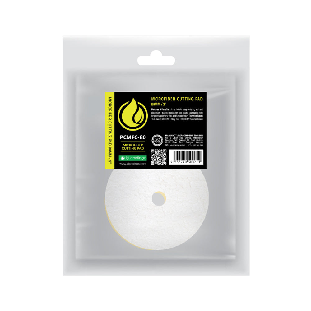 IGL Coatings Australia paint correction 3 inch IGL Microfiber Cutting Discs