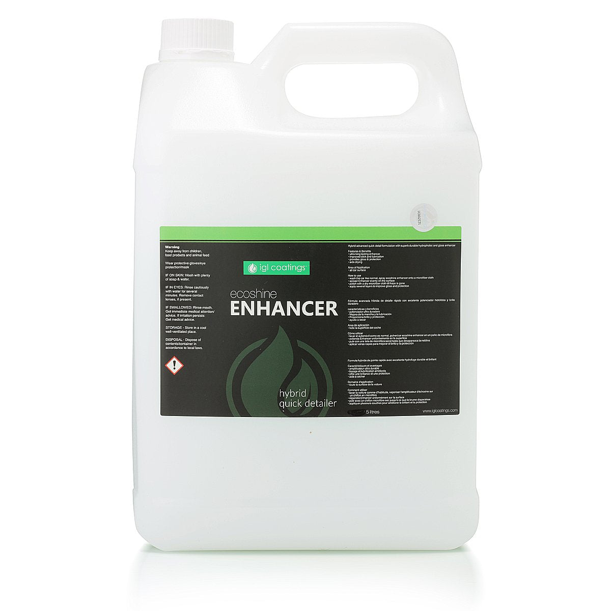 IGL Ecoshine Enhancer 500ml | Ceramic Hybrid Quick Detailer Spray