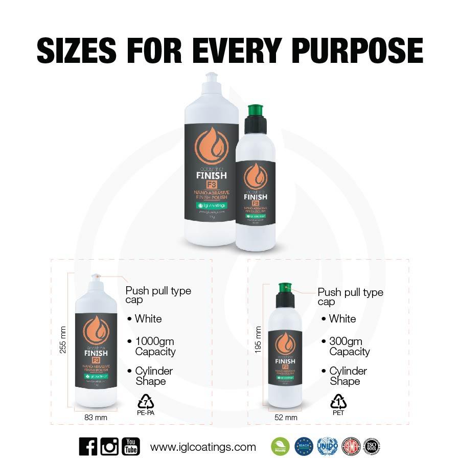 IGL Coatings Australia Polishes and compounds IGL Ecoshine F3 - Finishing Polish