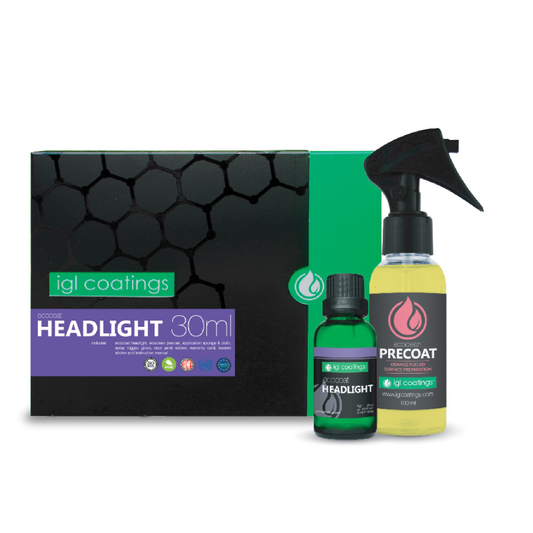 IGL Coatings Australia Professional Automotive Coating 30ml IGL Ecocoat Headlight (nano coating) UV Absorbing Coating