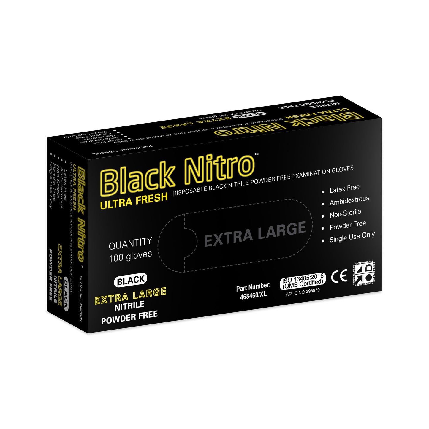 Black Nitrile Gloves