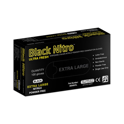 Black Nitrile Gloves
