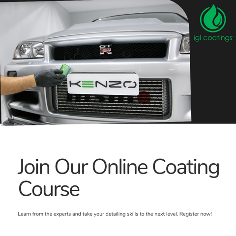 Professional Nano Coatings Online Training Course - How to apply IGL Ceramic Coatings