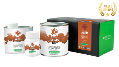 IGL Coatings Australia Corrosion Protection 1KG Kit IGL Ecoclear Aegis - Industrial Clear Anti Corrosion Anti Rust Coating