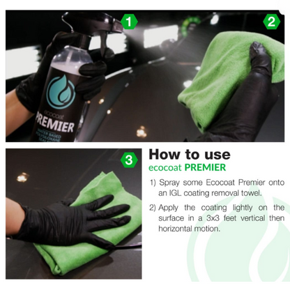 IGL Coatings Australia DIY automotive paint protection IGL Ecocoat Premier Nano Protective Spray Ceramic Paint Protection