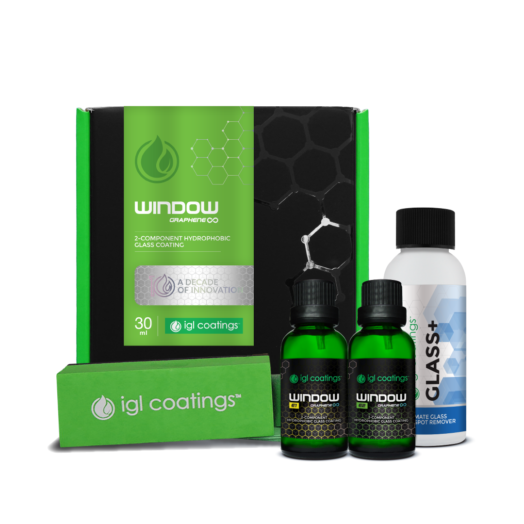 IGL Coatings Australia DIY automotive paint protection IGL Ecocoat Window Glass Coating (nano coating)