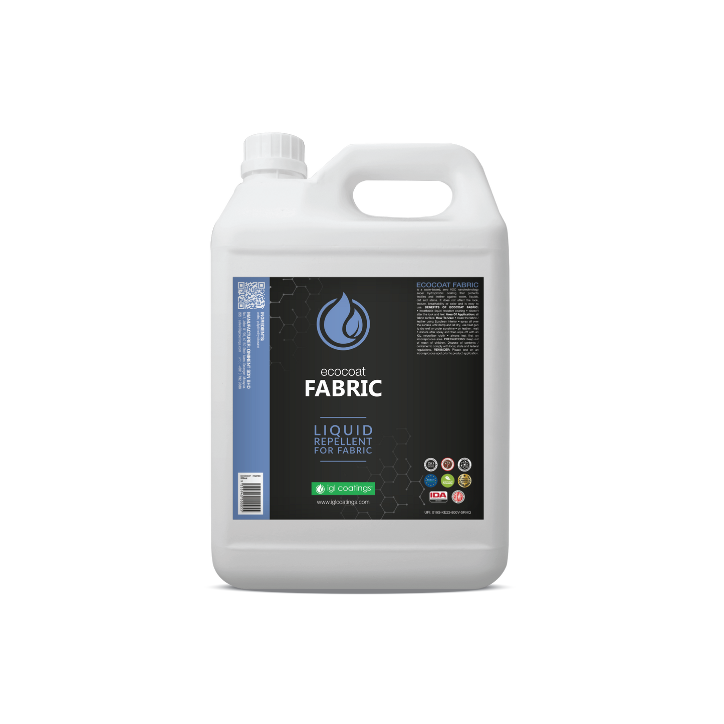 IGL Ecocoat Fabric Nano Protection Coating