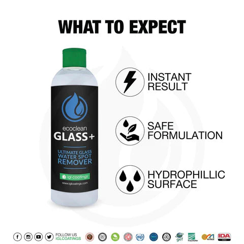 IGL Coatings Australia Glass Care IGL Ecoclean Glass+ (waterspot remover)