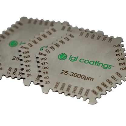 IGL Coatings Australia Industrial coating IGL Wet Coating Thickness Gauge 3 Pack - For IGL Aegis and IGL Armor