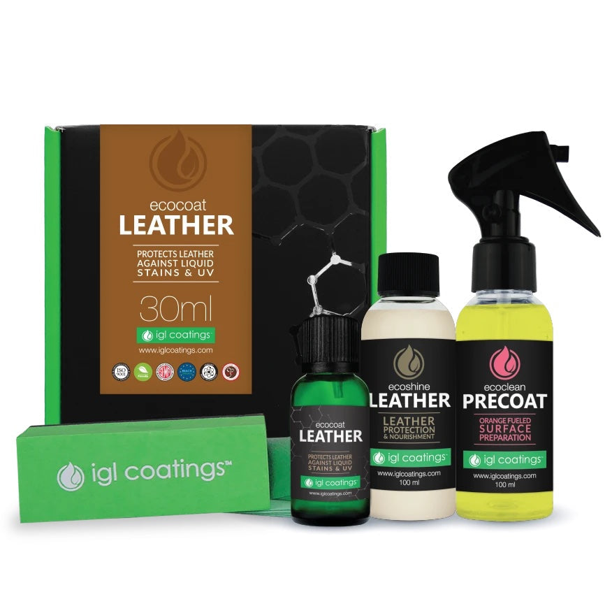 Ecocoat Leather Nano Protection IGL Coatings Australia