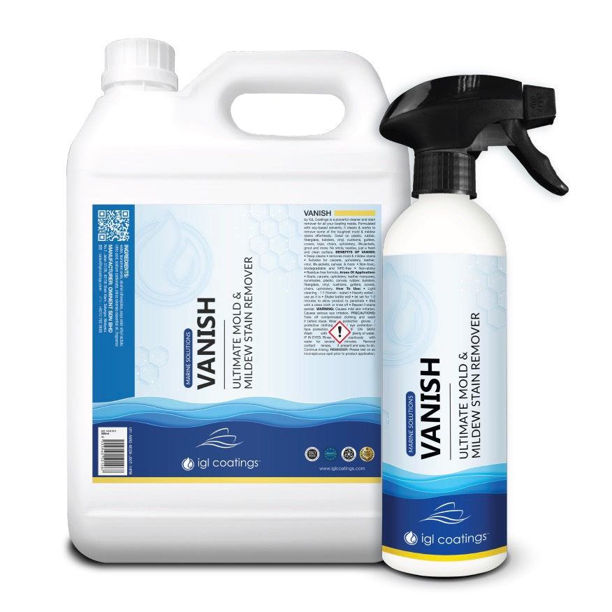 IGL Coatings Australia Marine care IGL Vanish - Ultimate Mold & Mildew Stain Remover