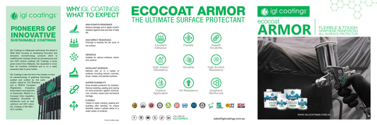 IGL Coatings Australia Marketing IGL Armor Brochure - Pack of 20