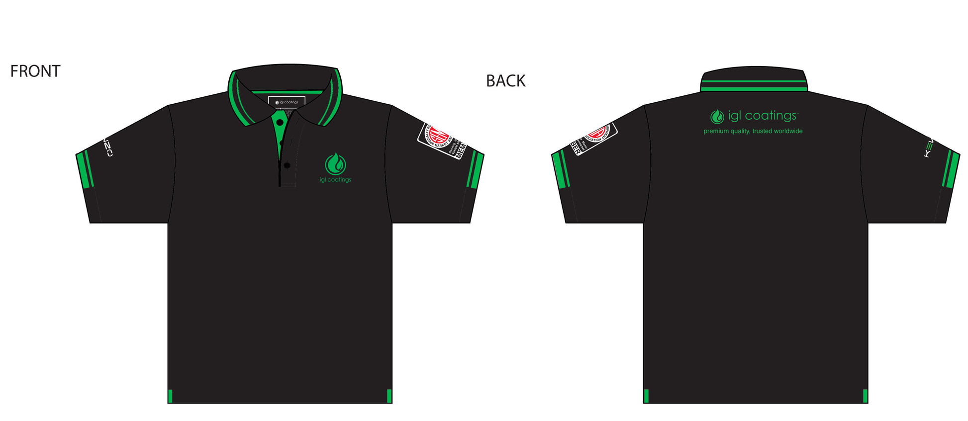 IGL Coatings Australia Marketing IGL Polo Shirt