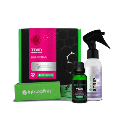 IGL Coatings Australia Professional Automotive Coating 30ml IGL Ecocoat Trim (nano coating) - Graphene infused trim restorator and coating
